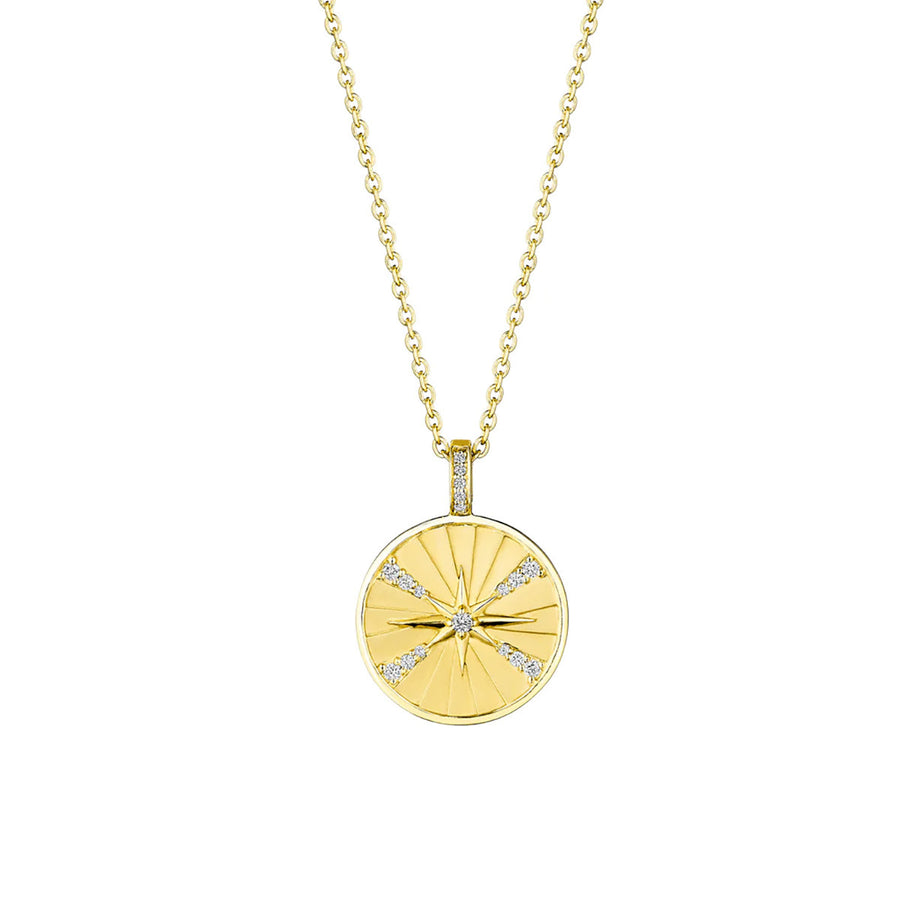 Starburst Medallion Necklace