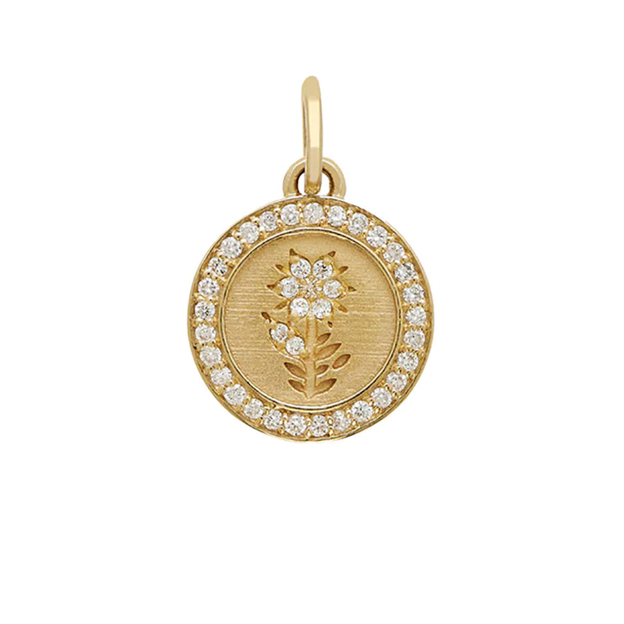 Fleur Diamond Charm