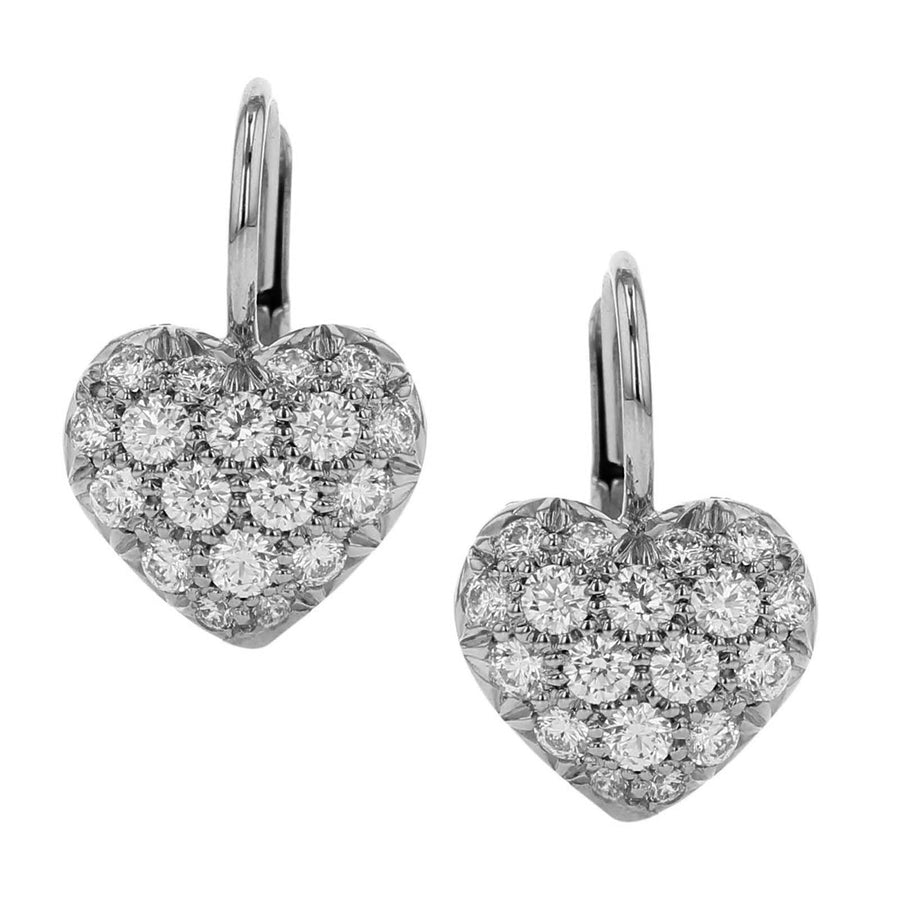 Pav√© Sweetheart Earrings