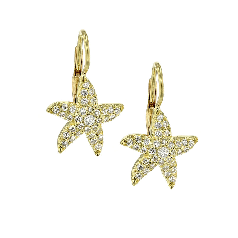 Tiny Starfish Earrings