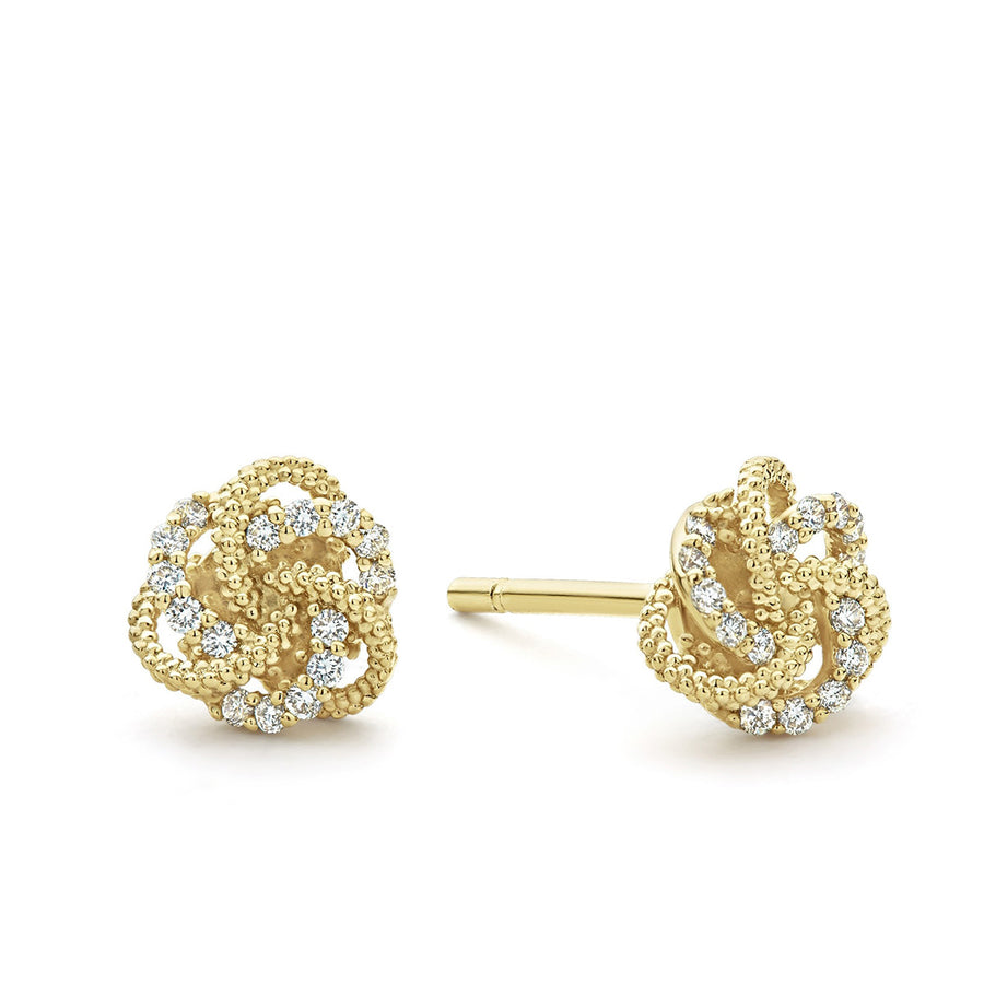 Love Knot Stud Earrings