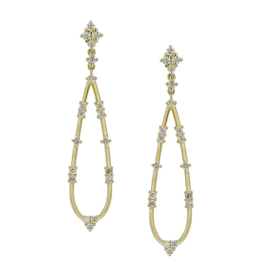 Constellation Teardrop Earrings