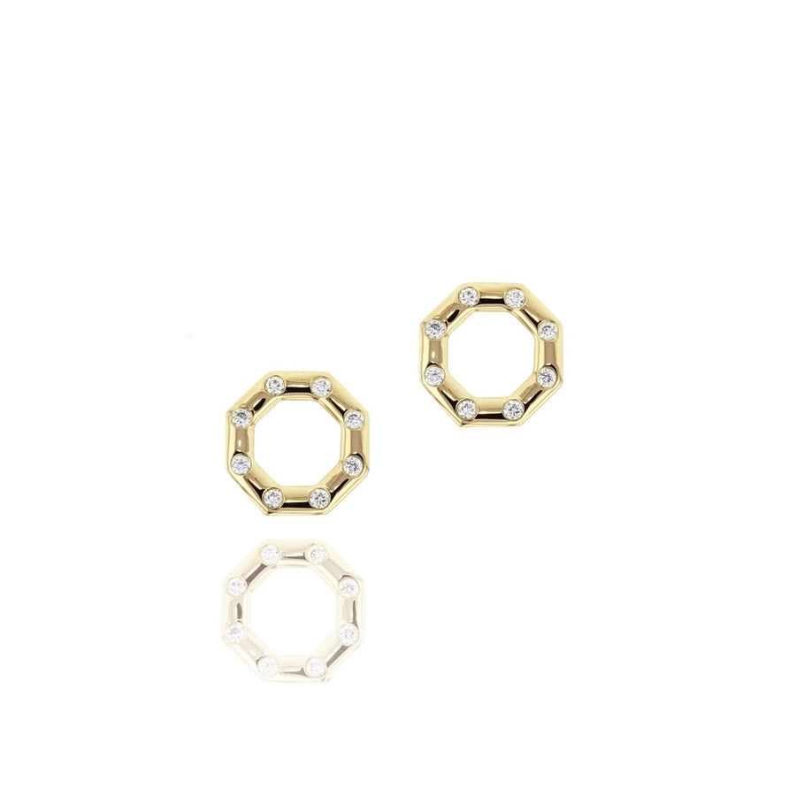 Hero Corner Stud Earrings