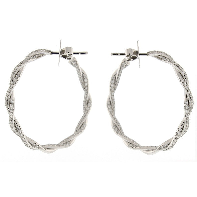 Twist Hoop Earrings