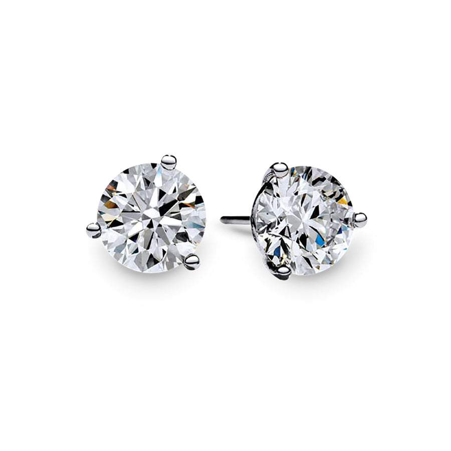 Brilliant Diamond Stud Earrings