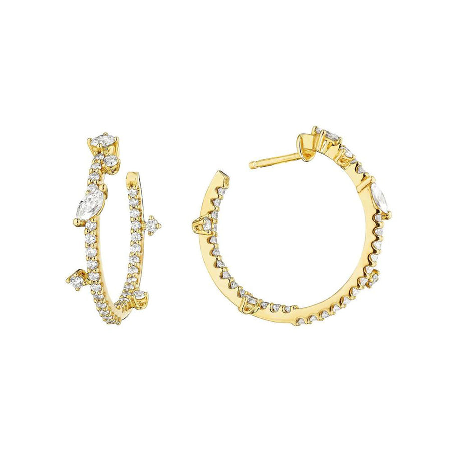 Constellation Hoop Earrings