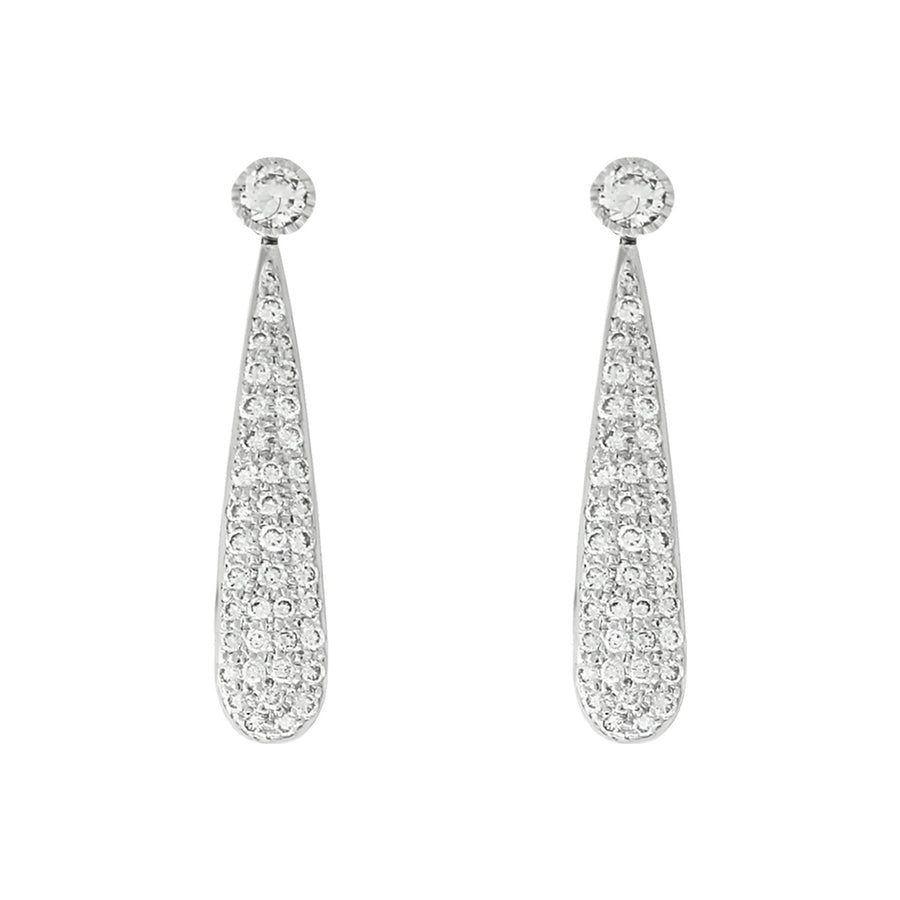 Diamond Drop Earrings