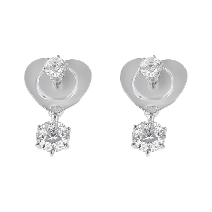 Cento Diamond Drop Earrings