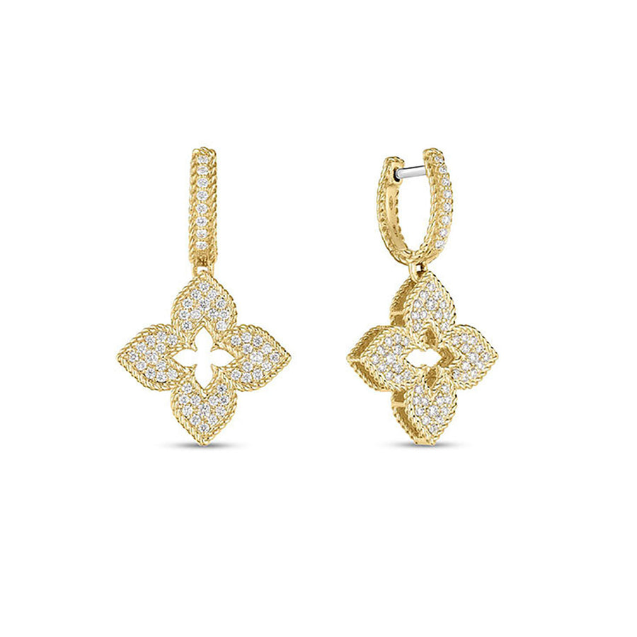 Venetian Princess Collection 18K Gold Diamond Earrings