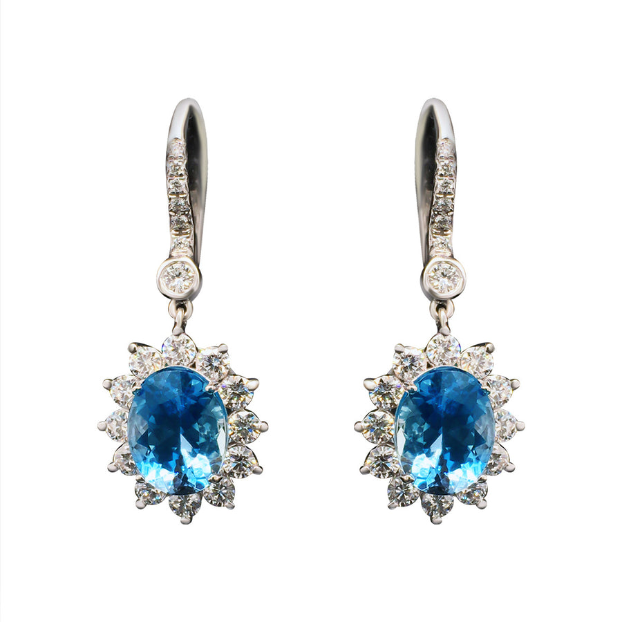 Aquamarine Earrings