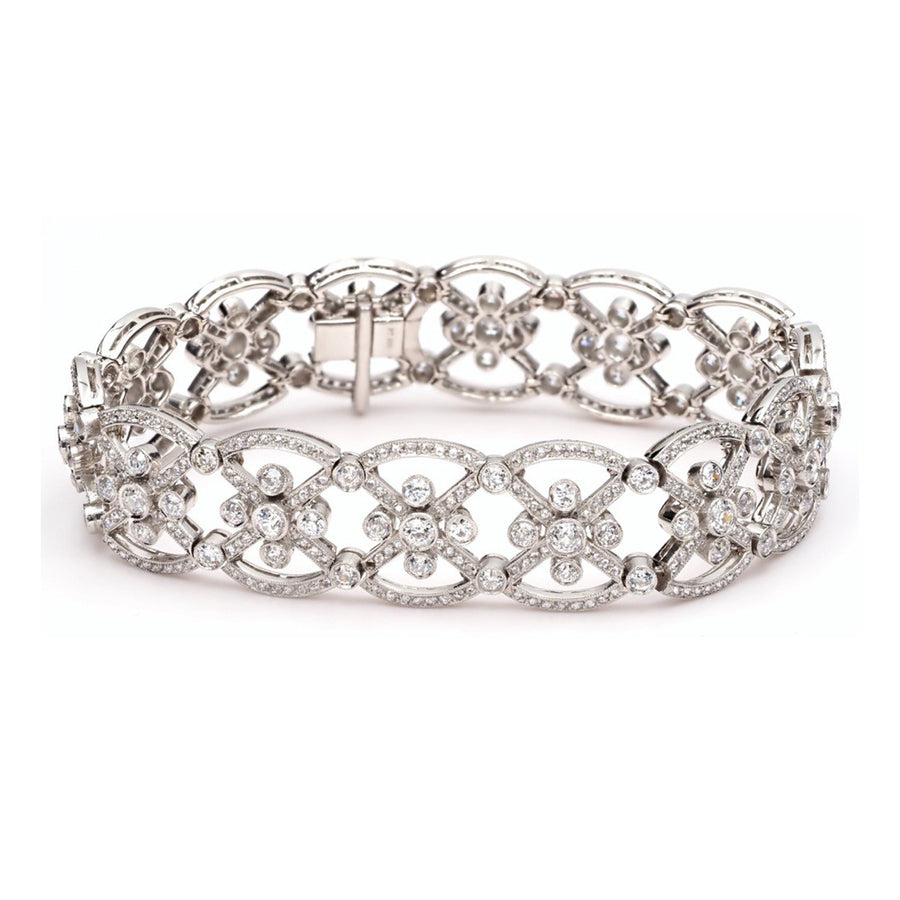 Platinum Diamond Flexible Bracelet