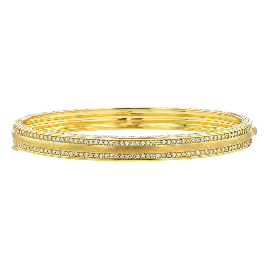 Engravable Diamond Bangle