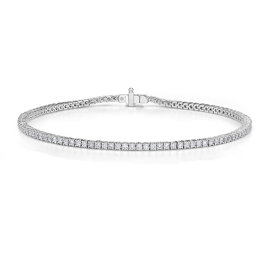 Classic Diamond 4-Prong Line Bracelet