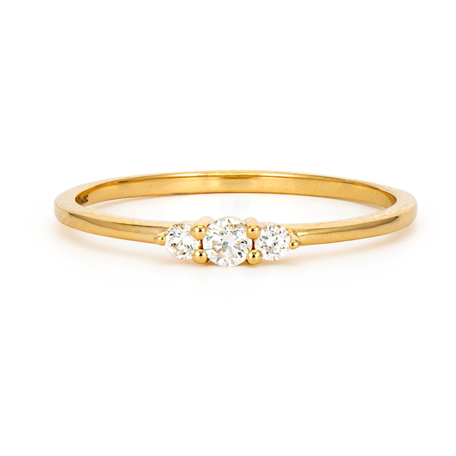 Triple Diamond Stacker Band