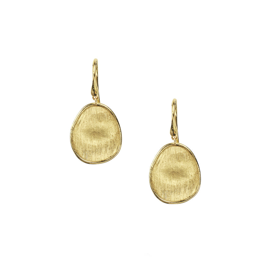 18K Yellow Gold Petite Drop Earrings