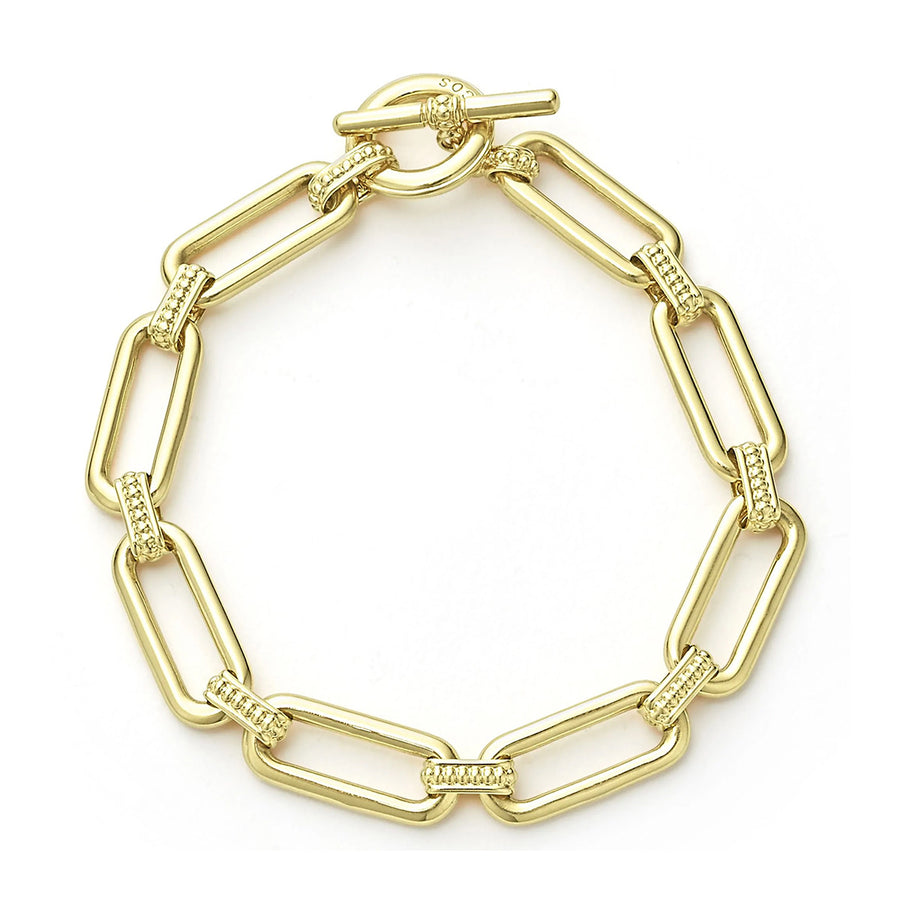 18K Gold Link Bracelet