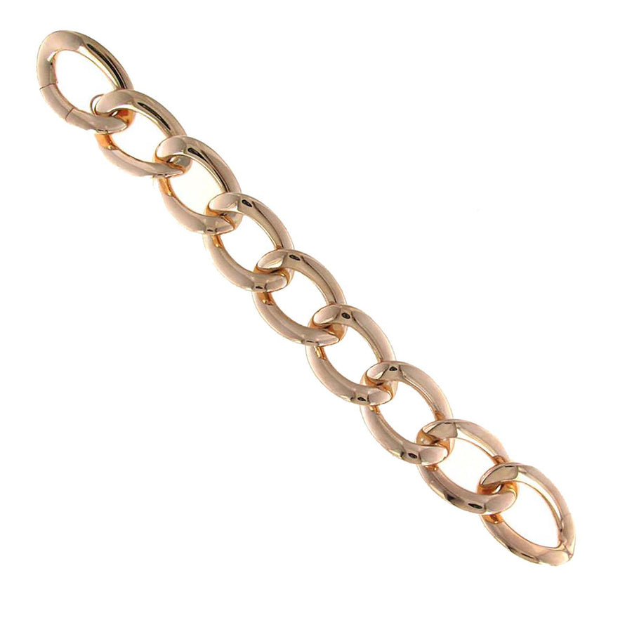 18K Rose Gold Link Bracelet