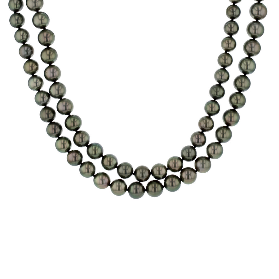 32-Inch Black South Sea Cultured Pearl Necklace