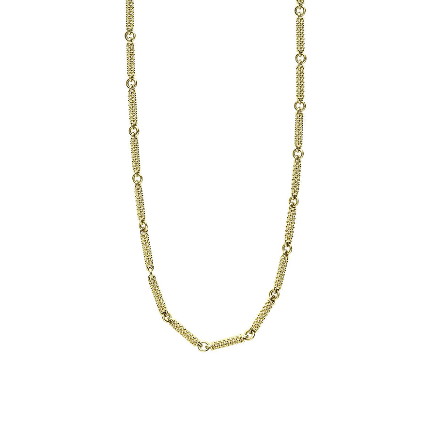 Superfine Caviar Link Necklace