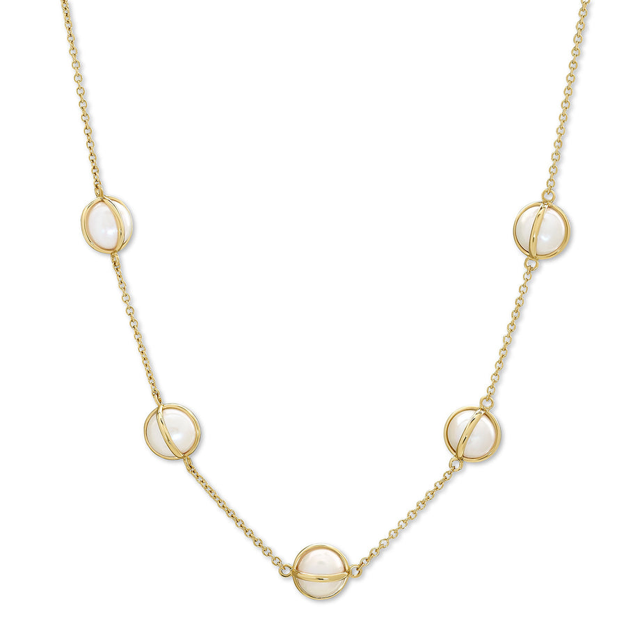 Celeste Pearl 16 to 18-Inch Classic Chain Necklace