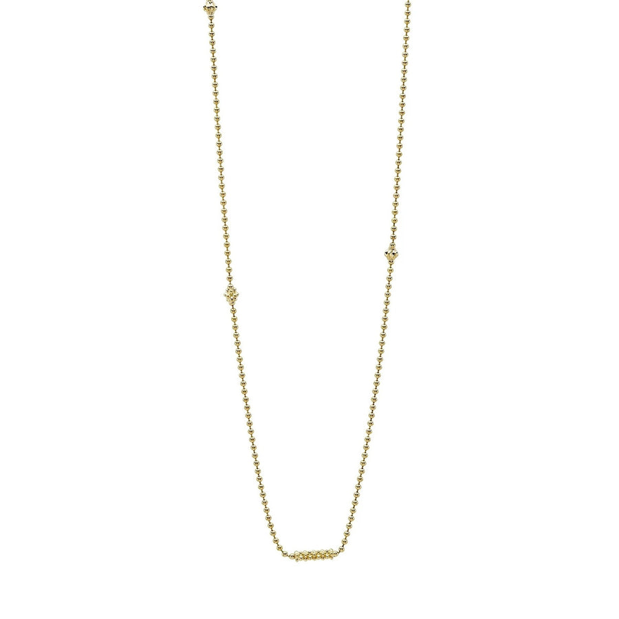 Caviar Gold Necklace