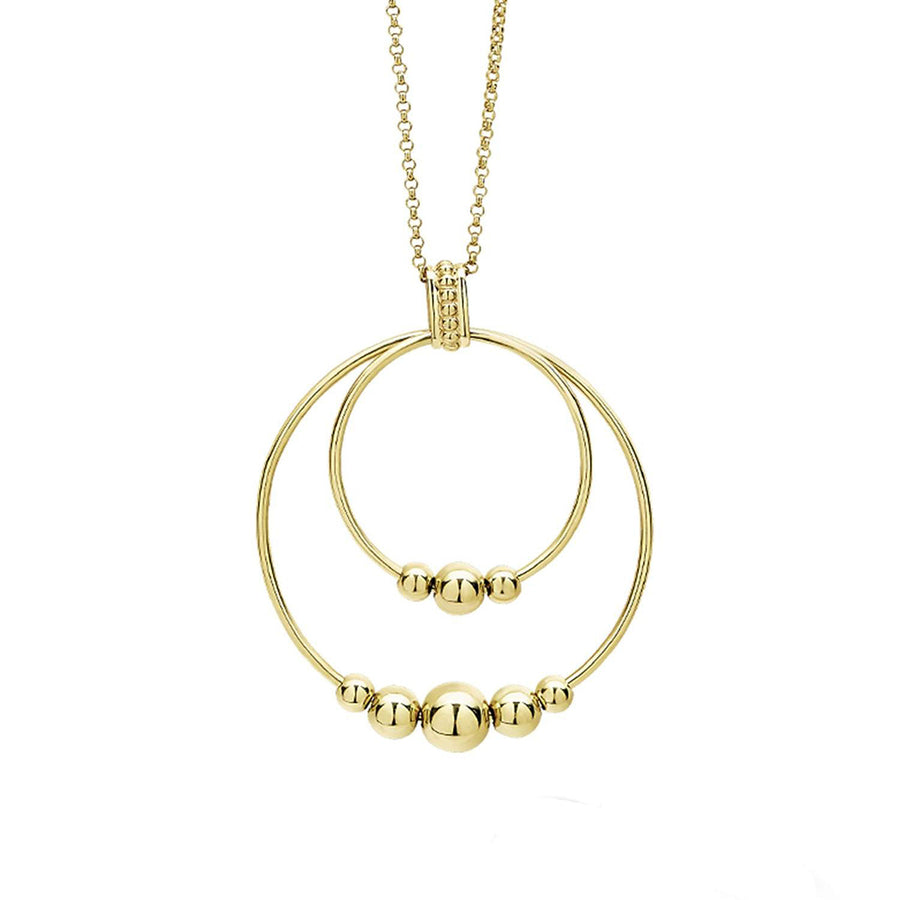 Gold Circle Pendant