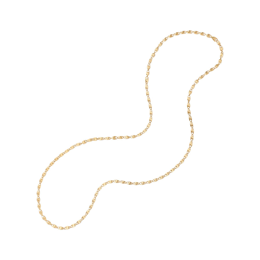 18K Yellow Gold Small Link Convertible Necklace