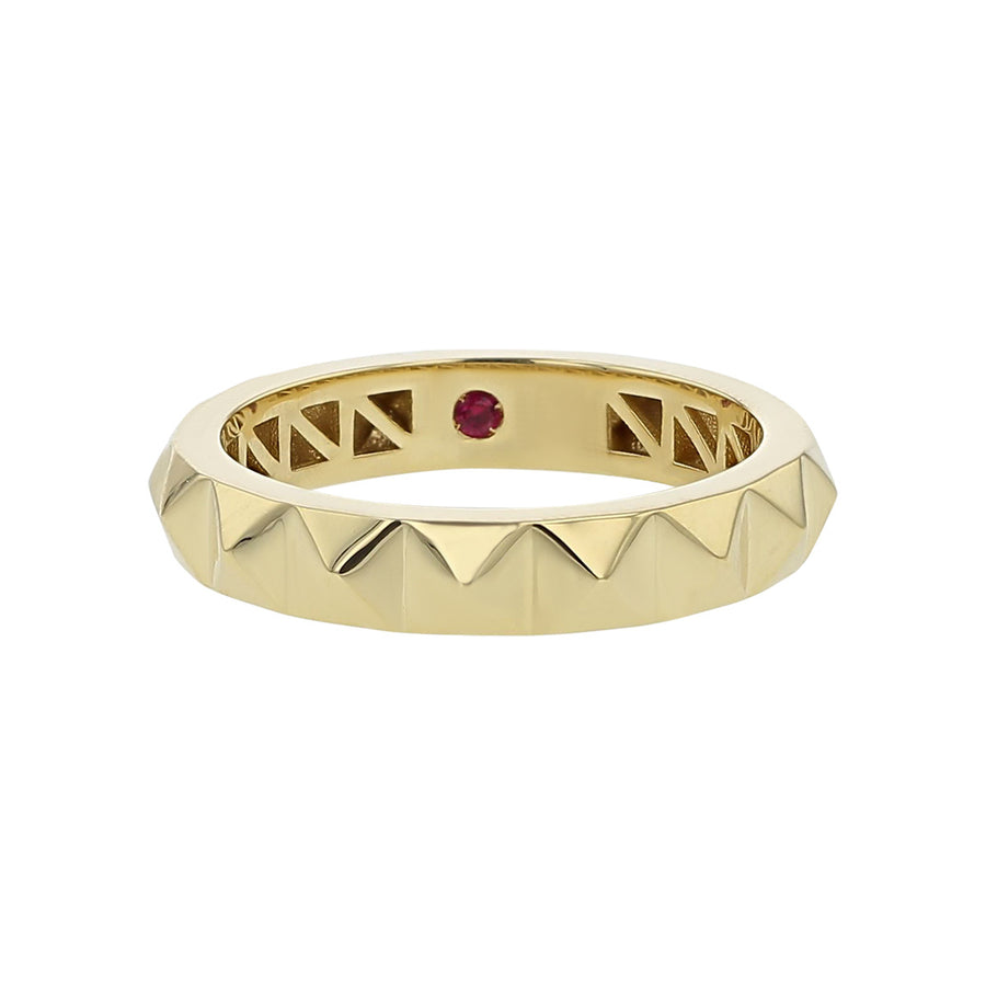 18K Yellow Gold Obelisco Ring
