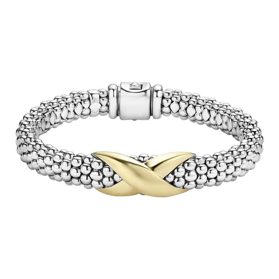 Two-Tone X Caviar Bracelet