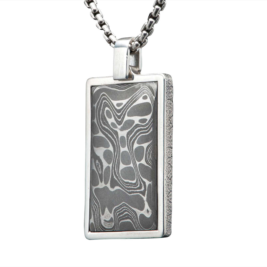 Damascus Pinnacle Pendant Necklace