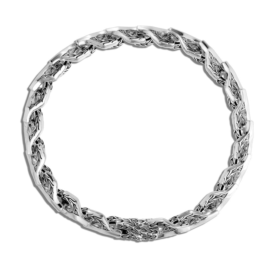 Asli Classic Chain Link Silver Link Bracelet