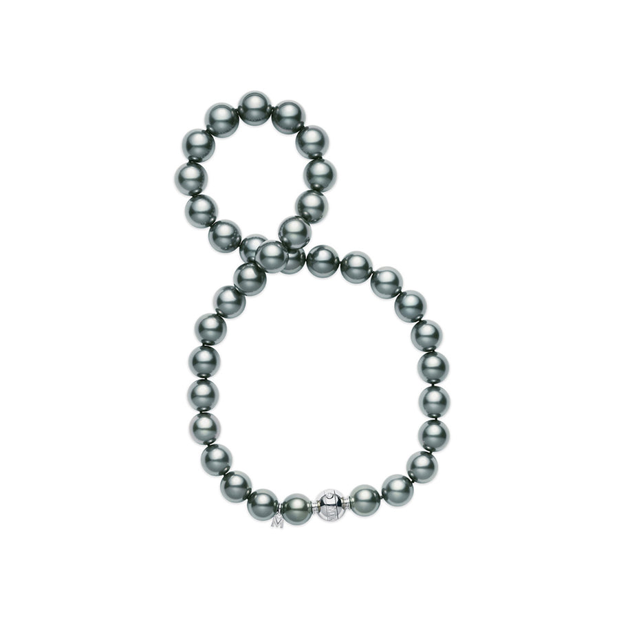 Black South Sea Cultured Pearl Strand