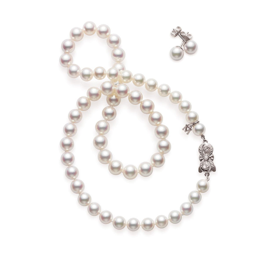Akoya Cultured Pearl 2 Piece Set