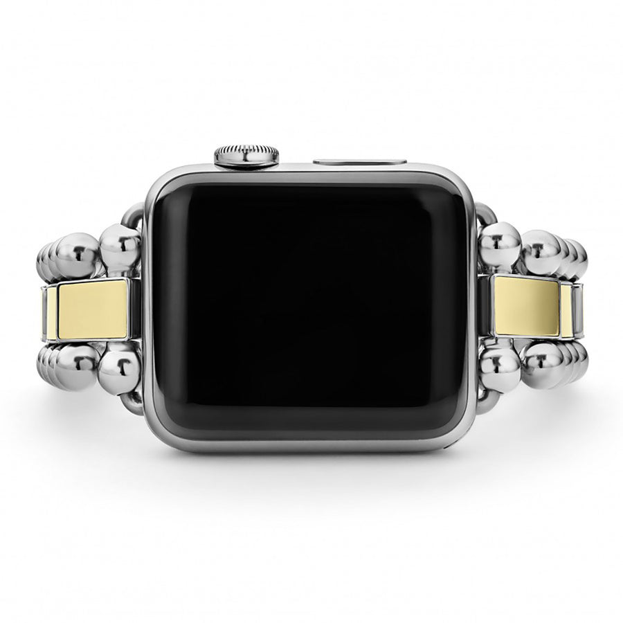 Stainless Steel 18K Gold Watch Bracelet, 38-44mm