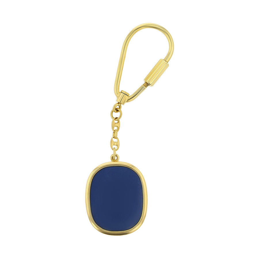 Patek Phillipe 18K Yellow Gold Enamel Key Chain