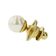 14K Yellow Gold Akoya Pearl Tie Tac