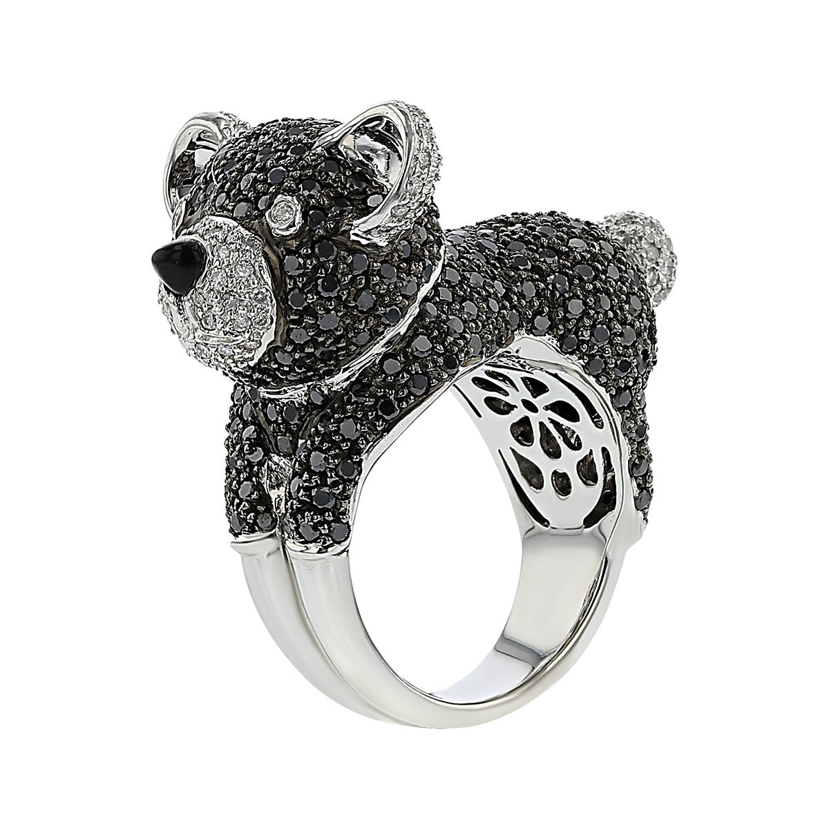 Bear deals diamond ring