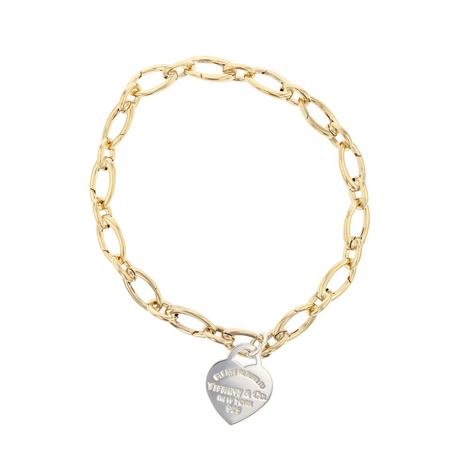 Tiffany Return to Tiffany Heart Tag Charm and Bracelet