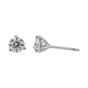 Hearts on Fire 18K White Gold Diamond Stud Earrings