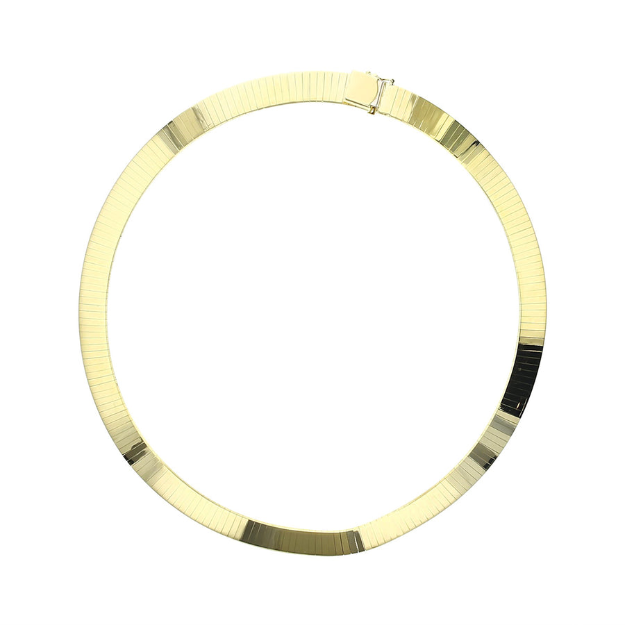 16-Inch 14K Yellow Gold Herringbone Necklace