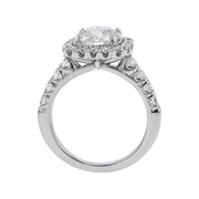 Ritani 18K White Gold Diamond Engagement Ring