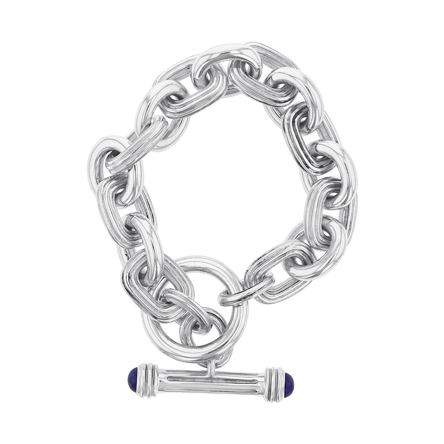 Slane Sterling Silver Lapis Lazuli Link Bracelet