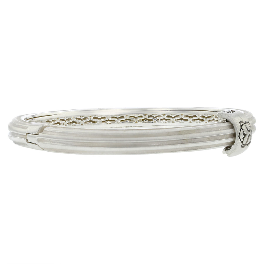Slane Sterling Silver Column Bangle Bracelet