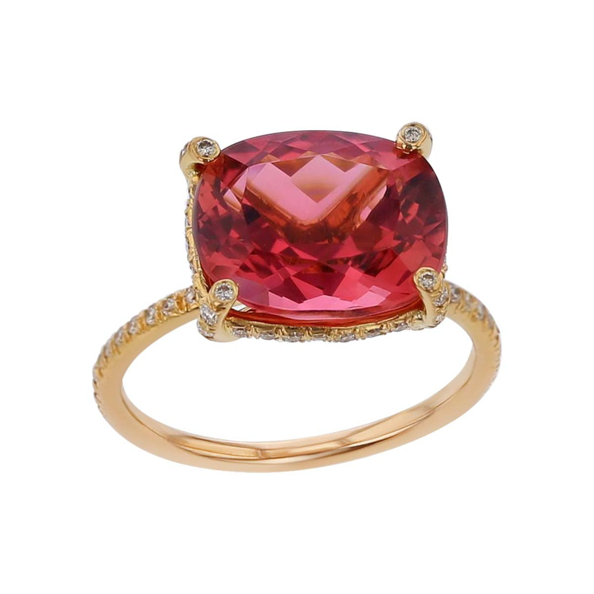 Orders Vera Wang pink sapphire and Diamond ring