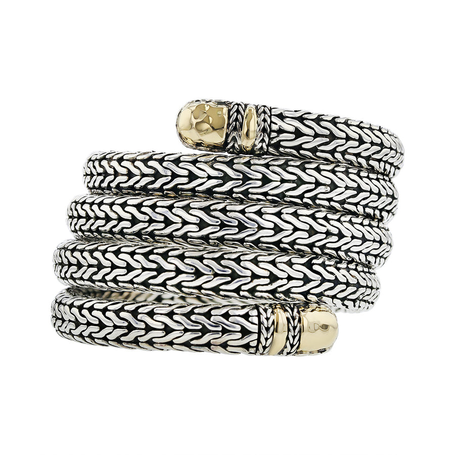 John Hardy Classic Chain 4 Row Coil Bracelet