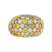 Salavetti Natural Color Diamond Rose Gold Ring