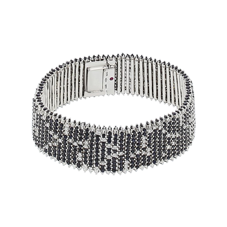 Roberto Coin Black Sapphire and Diamond Bracelet