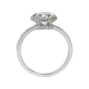 Chopard Cushion-cut Diamond Halo Engagement Ring