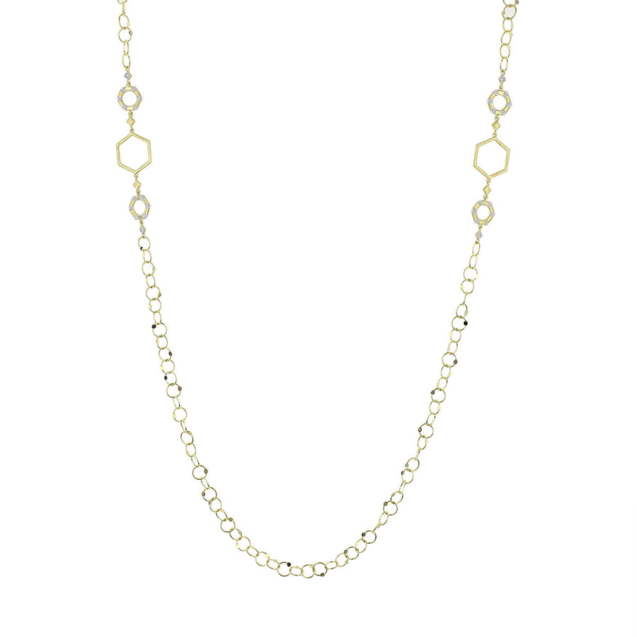 Jude Frances 18K Yellow Gold Chain Link Necklace
