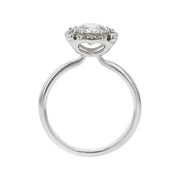 Hearts on Fire HOF Signature Diamond Halo Engagement Ring